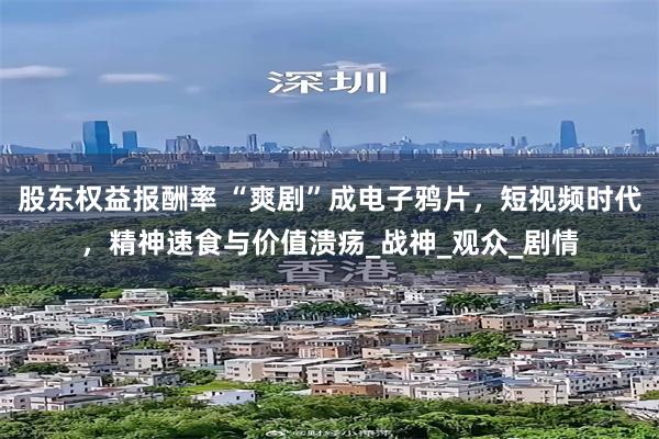 股东权益报酬率 “爽剧”成电子鸦片，短视频时代，精神速食与价