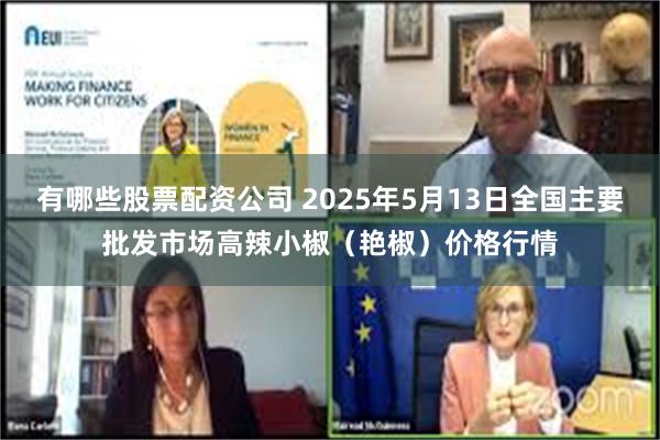有哪些股票配资公司 2025年5月13日全国主要批发市场高辣
