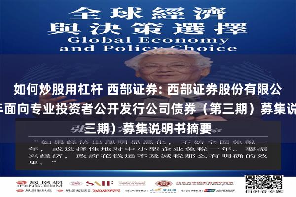 如何炒股用杠杆 西部证券: 西部证券股份有限公司2025年面